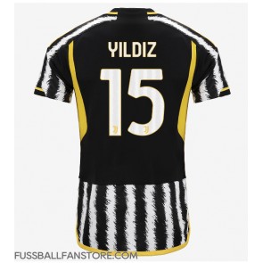 Juventus Kenan Yildiz #15 Replik Heimtrikot 2023-24 Kurzarm